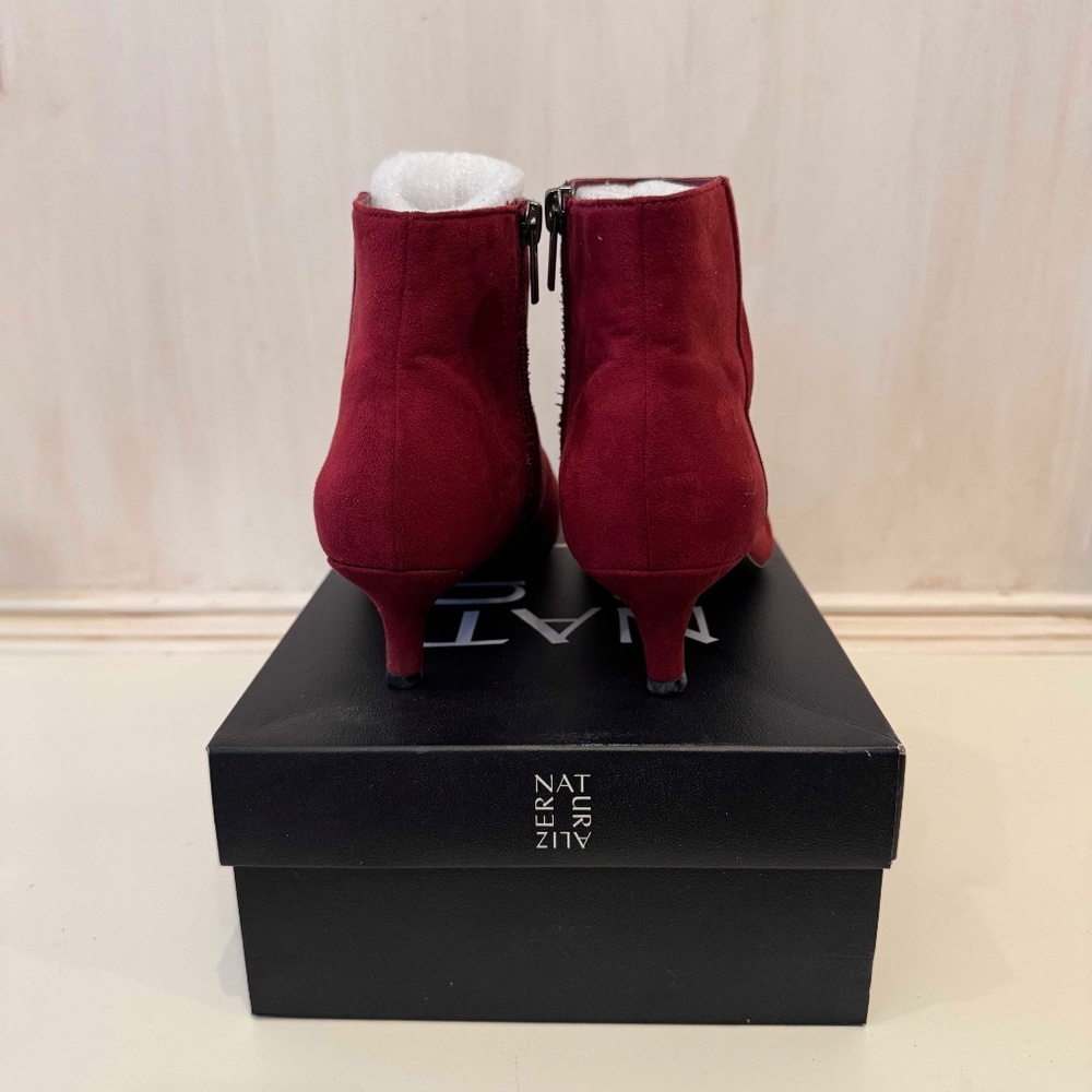 Naturalizer Lush Red Giselle Booties - Picture 5 of 7